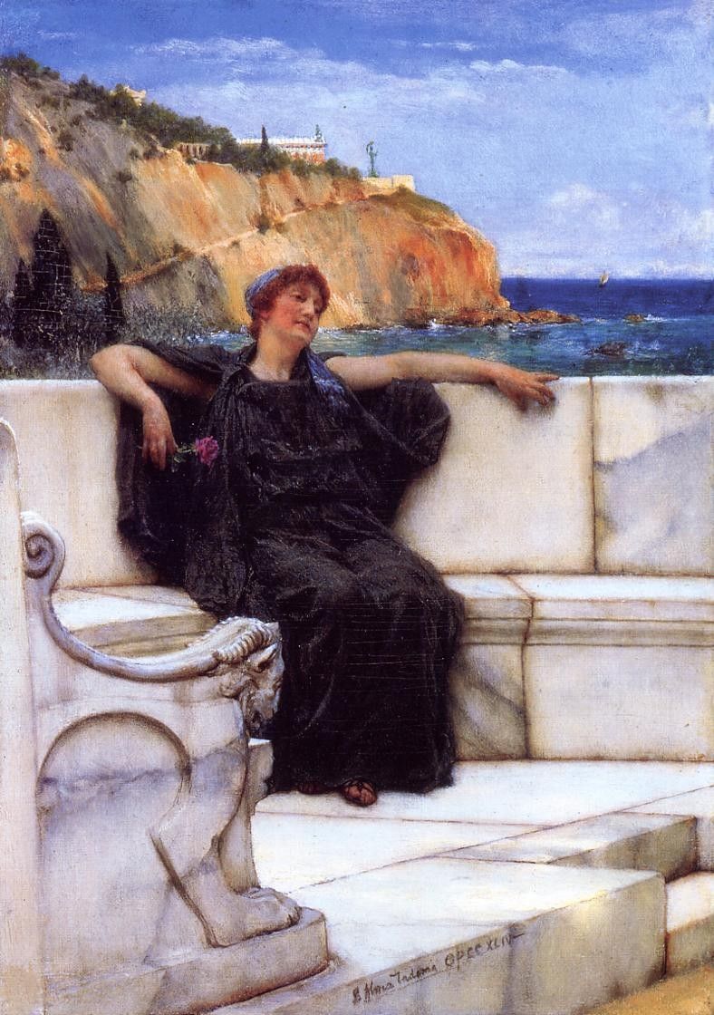 Sir Lawrence Alma-Tadema Resting